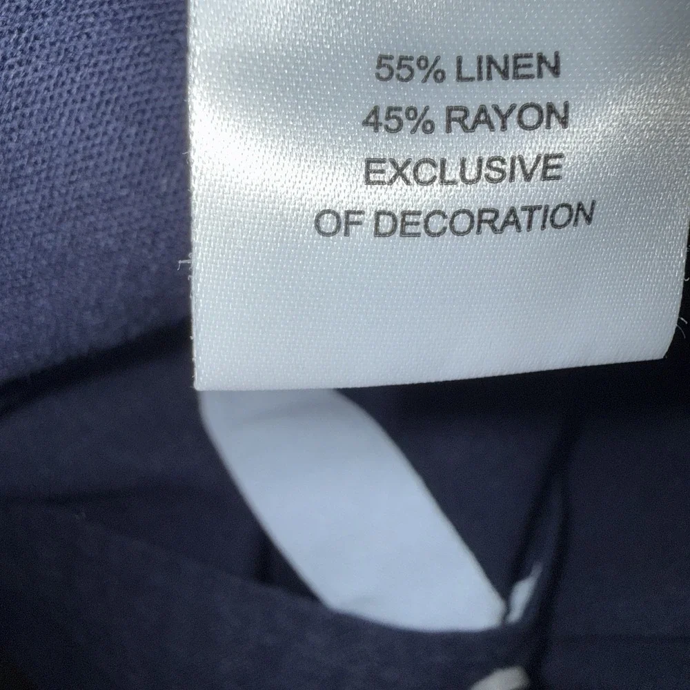 Tailorbyrd Men's Blue Button Up Short Sleeve XL - Picture 6 of 7